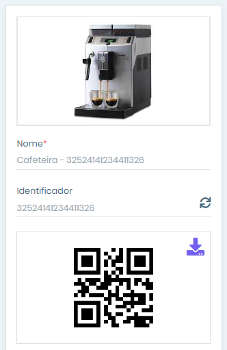Qr Code equipamentos
